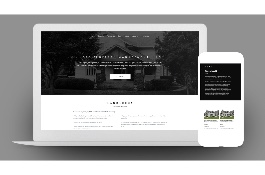One Page Website Design for Property Management Firm